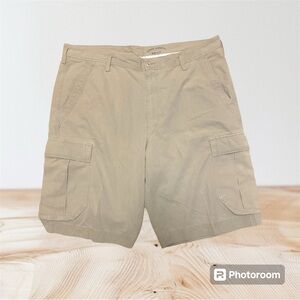 Tommy Bahama Vintage Drk tan Pleated front Silk Shorts Sz 8.EUC *New Old Stock*